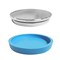 Professional No rebound Steel Bench Block, Metal Stamping Block for Jewelry Making - 3 inch Round Block with Mirror Polishing and Chrome Plating